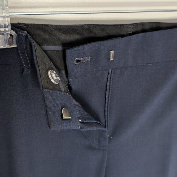JONES NEW YORK Navy Dress Pants Women's Size 6-8 - Picture 4 of 11